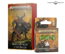 Maggotkin of Nurgle Warscroll Cards & Dice