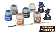 Space Marine Intercessors Paint Set