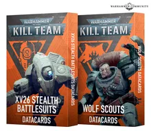 XV26 Stealth Battlesuits & Wolf Scouts Datacards